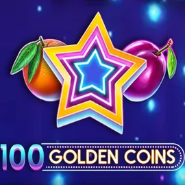 100 Golden Coins logo – Slots by Amusnet Interactive at PlayMojo Casino