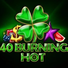 40 Burning Hot logo by Amusnet Interactive at PlayMojo Casino40 Burning Hot