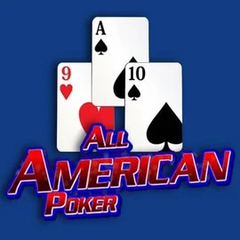 All American Poker slot logo by RTG (Reel Time Gaming) at PlayMojo CasinoAll American Poker