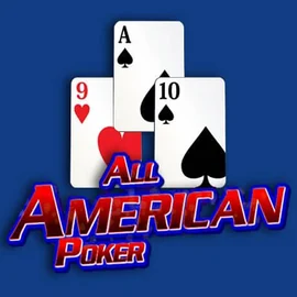 All American Poker slot logo by RTG (Reel Time Gaming) at PlayMojo CasinoAll American Poker