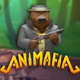 Animafia slot logo by Peter & Sons at PlayMojo CasinoAnimafia