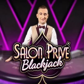 Blackjack Salon Privé slot logo by Ezugi at PlayMojo Casino