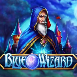 Blue Wizard slot logo by Quickspin at PlayMojo CasinoBlue Wizard