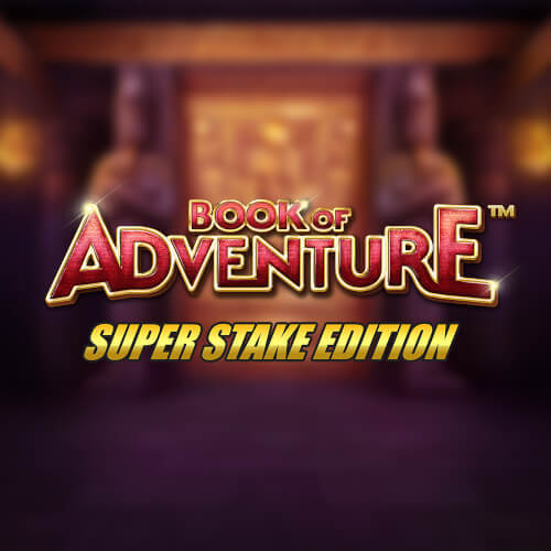 Logo of Book of Adventure Super Stake Edition from Stakelogic at PlayMojo Casino