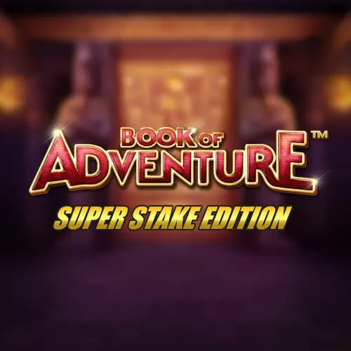 Logo of Book of Adventure Super Stake Edition from Stakelogic at PlayMojo Casino