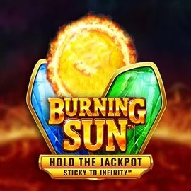 Burning Sun slot logo by Wazdan at PlayMojo CasinoBurning Sun