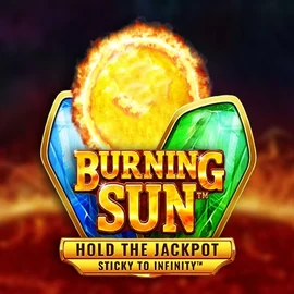 Burning Sun slot logo by Wazdan at PlayMojo CasinoBurning Sun