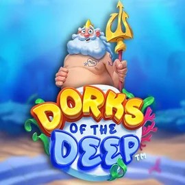 Dorks of the Deep slot logo by Hacksaw Gaming at PlayMojo CasinoDorks of the Deep