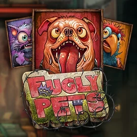 Fugly Pets slot logo by Stakelogic at PlayMojo CasinoFugly Pets