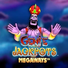 Genie Jackpots Megaways logo by Blueprint Gaming at PlayMojo CasinoGenie Jackpots Megaways