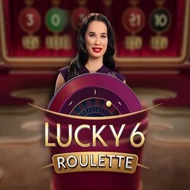 Lucky 6 Roulette logo by Pragmatic Play PlayMojo Casino