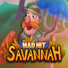 Mad Hit Savannah slot logo by RubyPlay at PlayMojo CasinoMad Hit Savannah