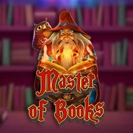 Master of Books slot logo by Swintt at PlayMojo CasinoMaster of Books