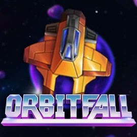 Orbitfall slot logo by ELK Studios at PlayMojo CasinoOrbitfall