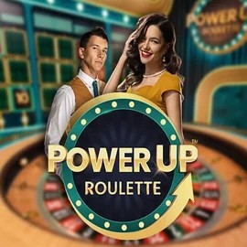 PowerUP Roulette by Pragmatic Play, showcased at playmojo.dk – game logo