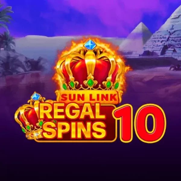 Regal Spins 10 logo by PatePlay PlayMojo Casino
