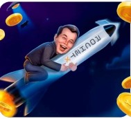 Rocket X slot logo by 1win Games at PlayMojo CasinoRocket X