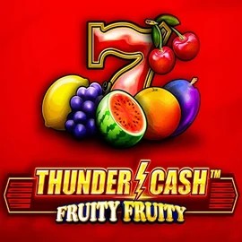 Logo of Thunder Cash Fruity Fruity from Novomatic at PlayMojo Casino