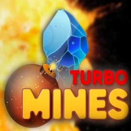 Turbo Mines logo by Turbo Games at PlayMojo CasinoTurbo Mines