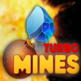 Turbo Mines logo by Turbo Games at PlayMojo CasinoTurbo Mines